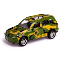 Машина металлическая &laquo;Армия&raquo;, масштаб 1:43, инерция, МИКС