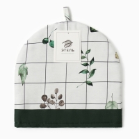 Грелка на чайник "Этель" Flora 28х28 см, 100% хл, саржа 190 г/м2