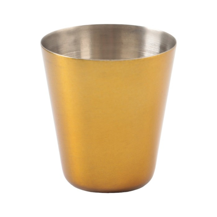 Подарочный набор 6 в 1: фляжка 270 мл, воронка, 4 рюмки, золотой 18 х 24 см