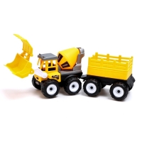 Машина инерционная &laquo;Строитель&raquo;, с прицепом