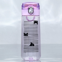 Бутылка для воды &laquo;Котики&raquo;, 520 мл