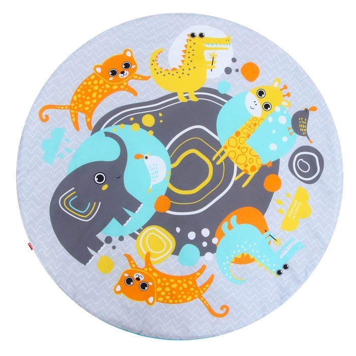 Развивающий коврик с дугами &laquo;Африка&raquo;, 85х85 см, Крошка Я