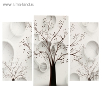 Модульная картина "Деревья" (2-25х50, 30х60 см) 60х80 см Модульная картина "Деревья" (2-25х50, 30х60 см) 60х80 см