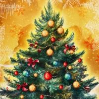 Пакет ламинированный вертикальный "Ёлочка", L 31 &times; 40 &times; 12 см