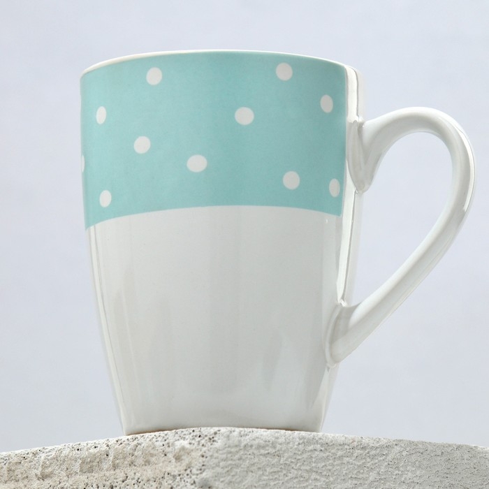 Кружка керамическая &laquo;Зайка&raquo;, 350 мл, цвет белый