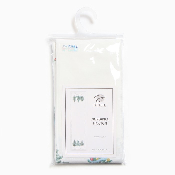 Дорожка на стол Этель "Сказочный лес" 40х147 +/- 5 см, 100% хл, саржа 190 гр/м2