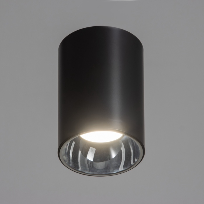 Светильник Светильник "Рулл" GU10 10Вт черно-серебристый 7,3х7,3х10,3 см