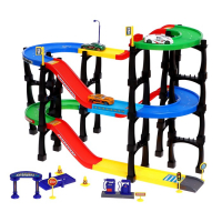 Гараж «Мегапаркинг», 3 металлические машины, аксессуары Гараж «Мегапаркинг», 3 металлические машины, аксессуары