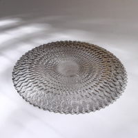 Тарелка &laquo;Ретро Grey&raquo;, d=21, цвет серый