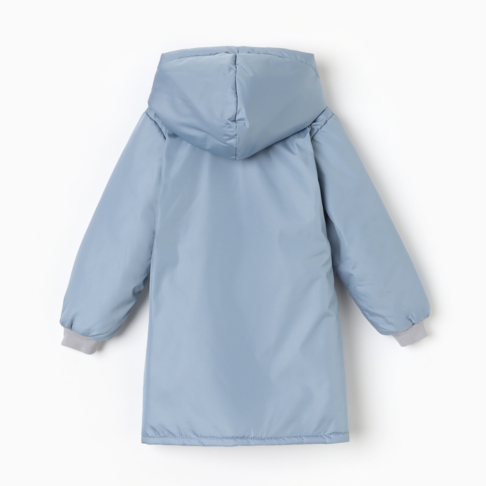 Куртка для мальчика, цвет серый, рост 116-122 Куртка для мальчика, цвет серый, рост 116-122