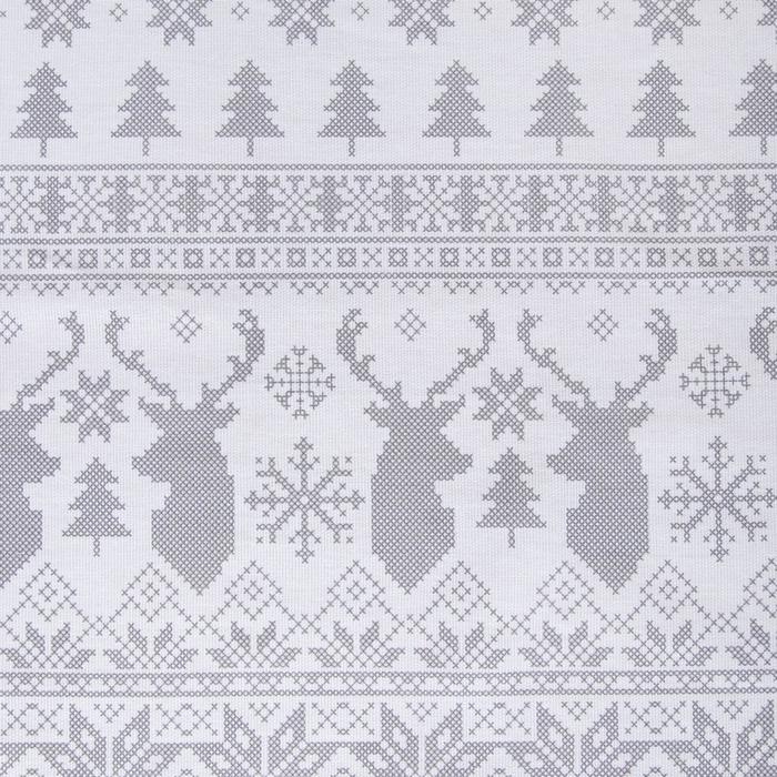 Скатерть "Сканди стиль" 180х146 см, 100% хлопок, 164 г/м2