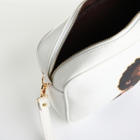 Сумка женская через плечо TEXTURA, маленького размера, цвет белый