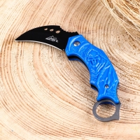 Нож-керамбит складной "Индиго" 12,5см, клинок 49мм/1,5мм Нож-керамбит складной "Индиго" 12,5см, клинок 49мм/1,5мм