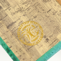 Сейф дерево книга кожа "Мои наполеоновские планы с элементами" 17х11х5 см