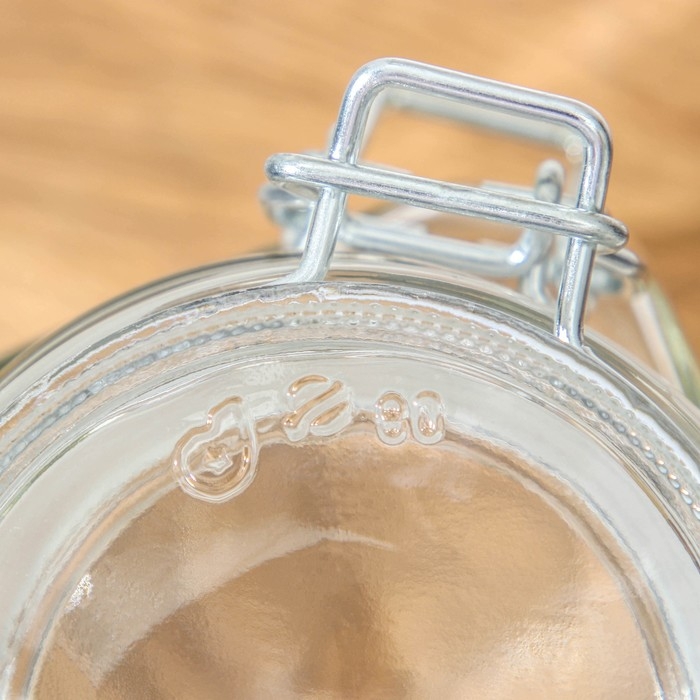 Банка для сыпучих продуктов &laquo;Прозрачная&raquo;, 350 мл