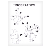 Набор для творчества создние 3D фигурки «Трицератопс» Набор для творчества создние 3D фигурки «Трицератопс»