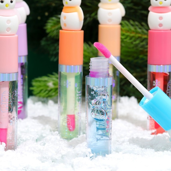 Новый год. Новогодняя кометика. Блеск для губ новогодний &laquo;Снеговик&raquo;