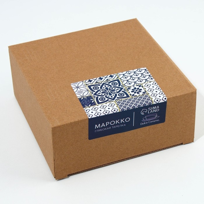 Глубокая тарелка керамическая &laquo;Марокко&raquo;, 14.5 см, 550 мл