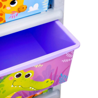 Комод детский &laquo;Весёлый зоопарк&raquo;, 4 секции