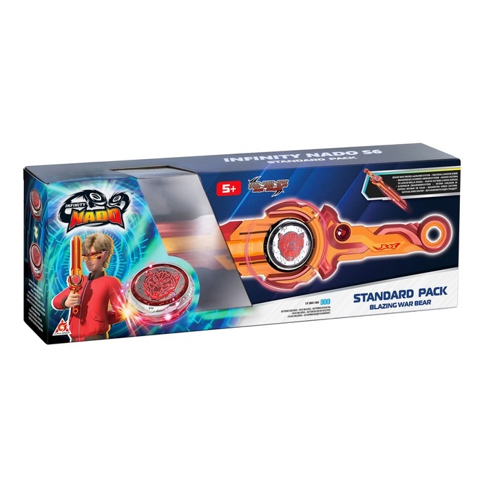 Волчок «Эпик Лончер. Стандарт пак. Blaz Bear», Инфинити Надо Волчок «Эпик Лончер. Стандарт пак. Blaz Bear», Инфинити Надо