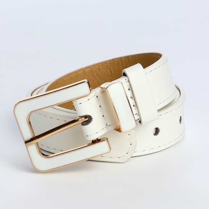 Ремень женский, ширина 2,3 см, пряжка металл, цвет Ремень женский, ширина 2,3 см, пряжка металл, цвет