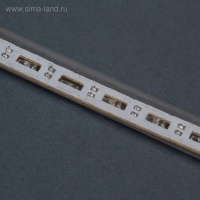 Гирлянда &laquo;Сосульки&raquo; 2.4 &times; 0.2 м, IP44, прозрачная нить, 96 LED, свечение белое с эффектом стекания, 12 В