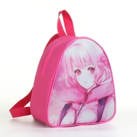 Рюкзак детский на молнии &laquo;Выбражулька&raquo;, цвет розовый