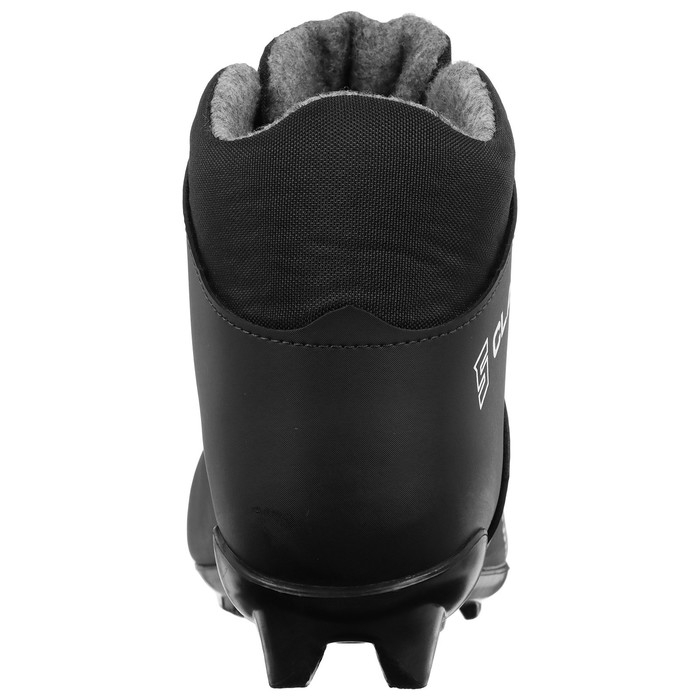 Ботинки лыжные Winter Star classic, SNS, искусственная кожа, цвет чёрный/красный, лого белый, размер 45