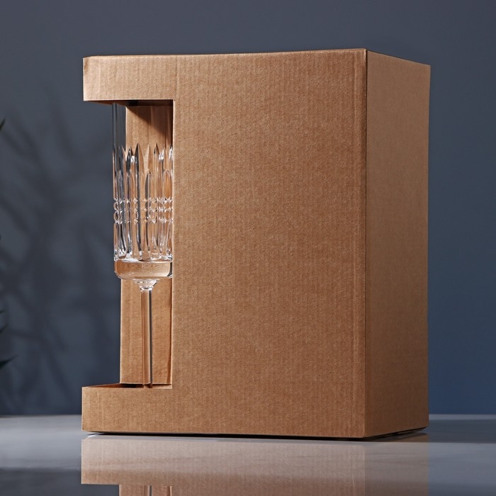 Набор бокалов хрустальных для шампанского, 120 мл, 6 шт Набор бокалов хрустальных для шампанского, 120 мл, 6 шт