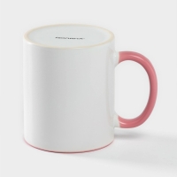 Кружка керамическая Доляна Twist, 350 мл, 12&times;8&times;9,5 см, цвет белый