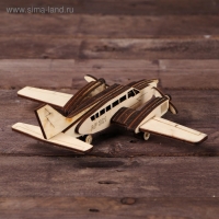 Деревянный конструктор. Cборная модель &laquo;Самолёт. CESSNA&raquo;
