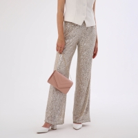 Сумка-клатч на клапане, цвет розовый