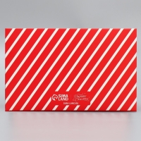 Коробка складная на 2 капкейка с окном «С Новым годом!», почта. 10 х 16 х 10 см, Новый год Коробка складная на 2 капкейка с окном «С Новым годом!», почта. 10 х 16 х 10 см, Новый год