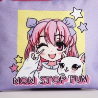 Набор подарочный для девочки "Аниме", сумка, блокнот Набор подарочный для девочки "Аниме", сумка, блокнот