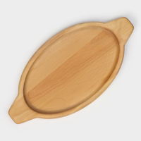 Блюдо для подачи Adelica &laquo;Хачапури по-аджарски&raquo;, 30&times;15&times;1,7 см, массив берёзы