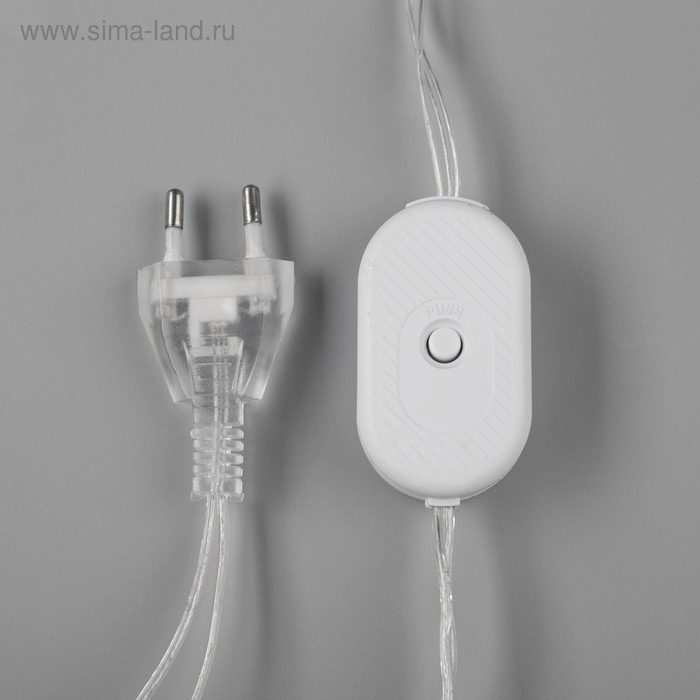 Светодиодная фигура &laquo;Оленёнок&raquo; 26 &times; 30 &times; 13 см, акрил, 30 LED, 220 В, свечение белое