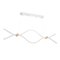 Светильник "Волны" LED 32Вт 6000К белый 100х18-85 см Светильник "Волны" LED 32Вт 6000К белый 100х18-85 см