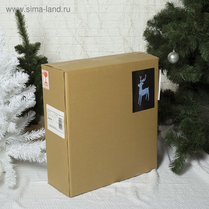 Светодиодная фигура &laquo;Олень гордый&raquo; 53 &times; 80 &times; 40 см, акрил, 96 LED, 8 режимов, 24 В, свечение белое