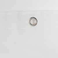 Штора для ванны SAVANNA «Классик», с люверсами, 180×180 см, EVA, цвет белый Штора для ванны SAVANNA «Классик», с люверсами, 180×180 см, EVA, цвет белый