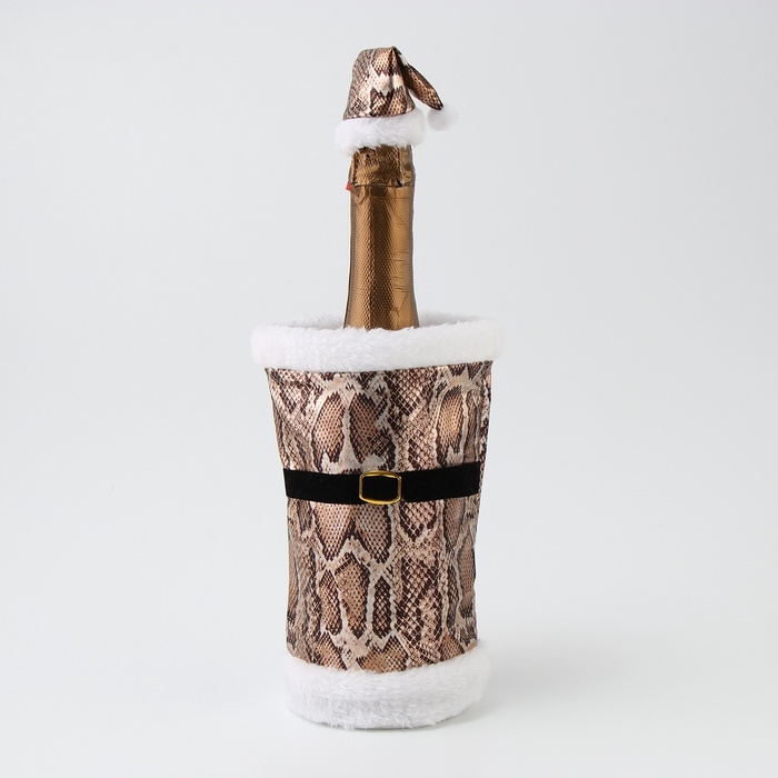 Одежда на бутылку Одежда на бутылку "Змейка", 18 см, цвет МИКС