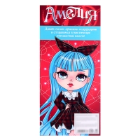 Кукла шарнирная &laquo;Амелия&raquo;, 28 см, платье в клеточку