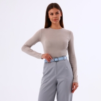 Ремень женский, ширина 3 см, цвет голубой Ремень женский, ширина 3 см, цвет голубой