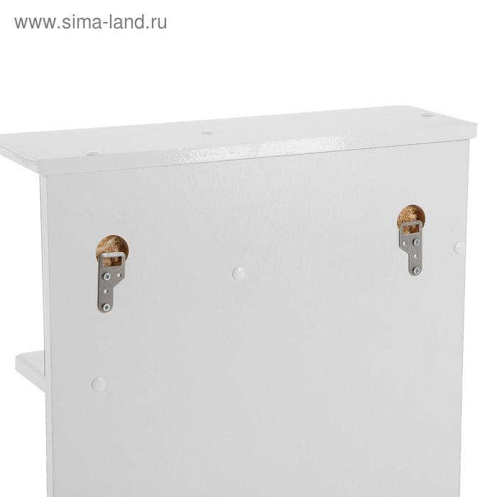 Зеркало-шкаф для ванной комнаты "Волна 500" левый, 50 х 70,5 х 16 см