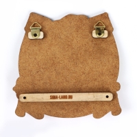 Ключница настенная новогодняя &laquo;Змея с подковой&raquo;, на Новый год