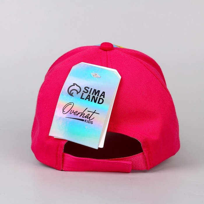 Кепка детская для девочки &laquo;Пончики&raquo;, р-р. 52-54 см, 5-7 лет