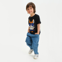 Футболка детская KAFTAN "Лучший сын" р.34 (122-128), черный Футболка детская KAFTAN "Лучший сын" р.34 (122-128), черный