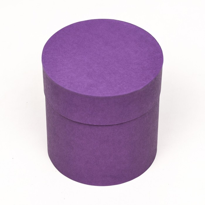 Набор шляпных коробок  4 в 1 "Фиолетовый", 20 &times; 20 ‒13 &times; 13 см