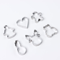 Новый год. Набор форм для печенья &laquo;Новогодние вкусняшки&raquo;, 6 шт