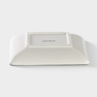 Блюдо сервировочное Доляна &laquo;Уютные коты&raquo;, 15&times;15&times;3 см, цвет белый