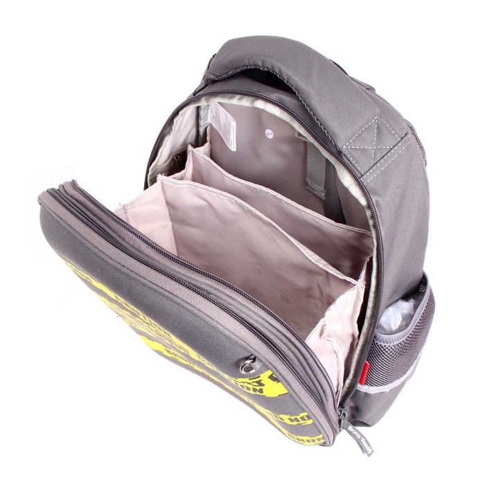 Рюкзак каркасный 38 х 30 х 20 см, Bruno Visconti Рюкзак каркасный 38 х 30 х 20 см, Bruno Visconti "Будь осторожен"